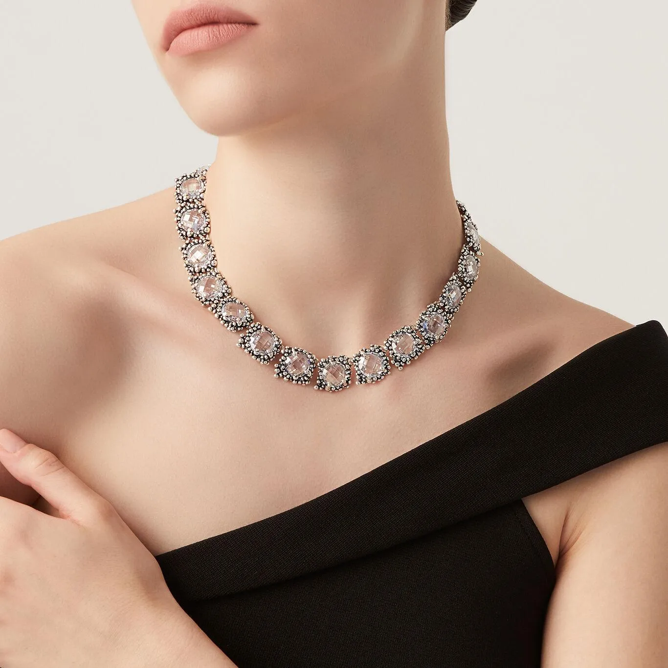 Giovanni Raspini Shine silver 925 zirconi necklace 11794