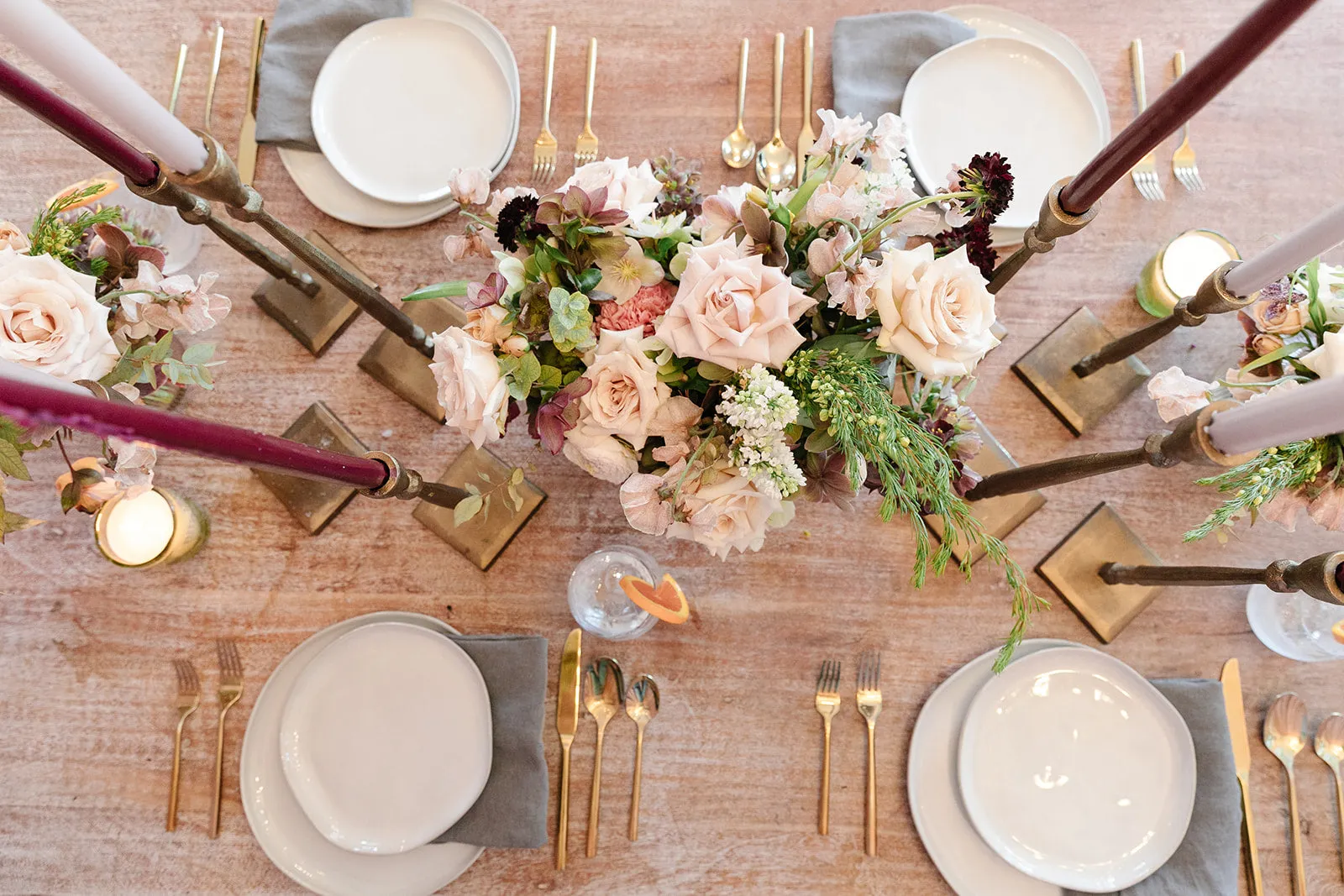 G'old Hollywood Petite Pleated Glass Centerpiece