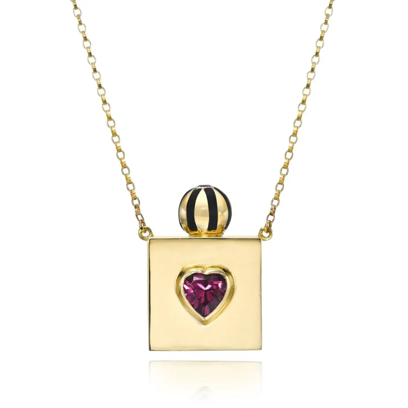 Heart Vessel Box Necklace