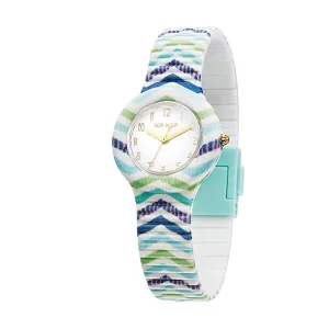 Hip Hop Stripes Dream watch in Color Collection 32mm Hwu1140
