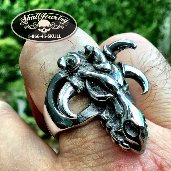 'I'm Mad Again' Stainless Steel Ring (#369)