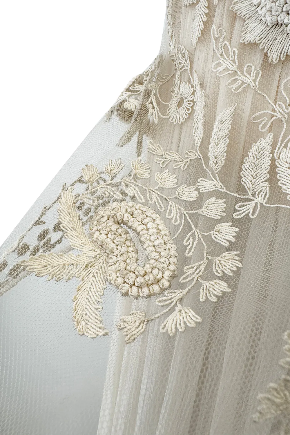 Important Fall 2008 Alexander McQueen Runway Dress Look 40 Silk Chiffon Dress