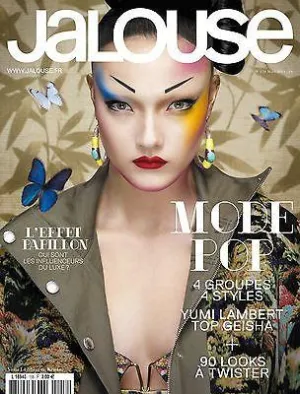 JALOUSE Magazine March 2013 YUMI LAMBERT Marthe Wiggers JERRY HALL