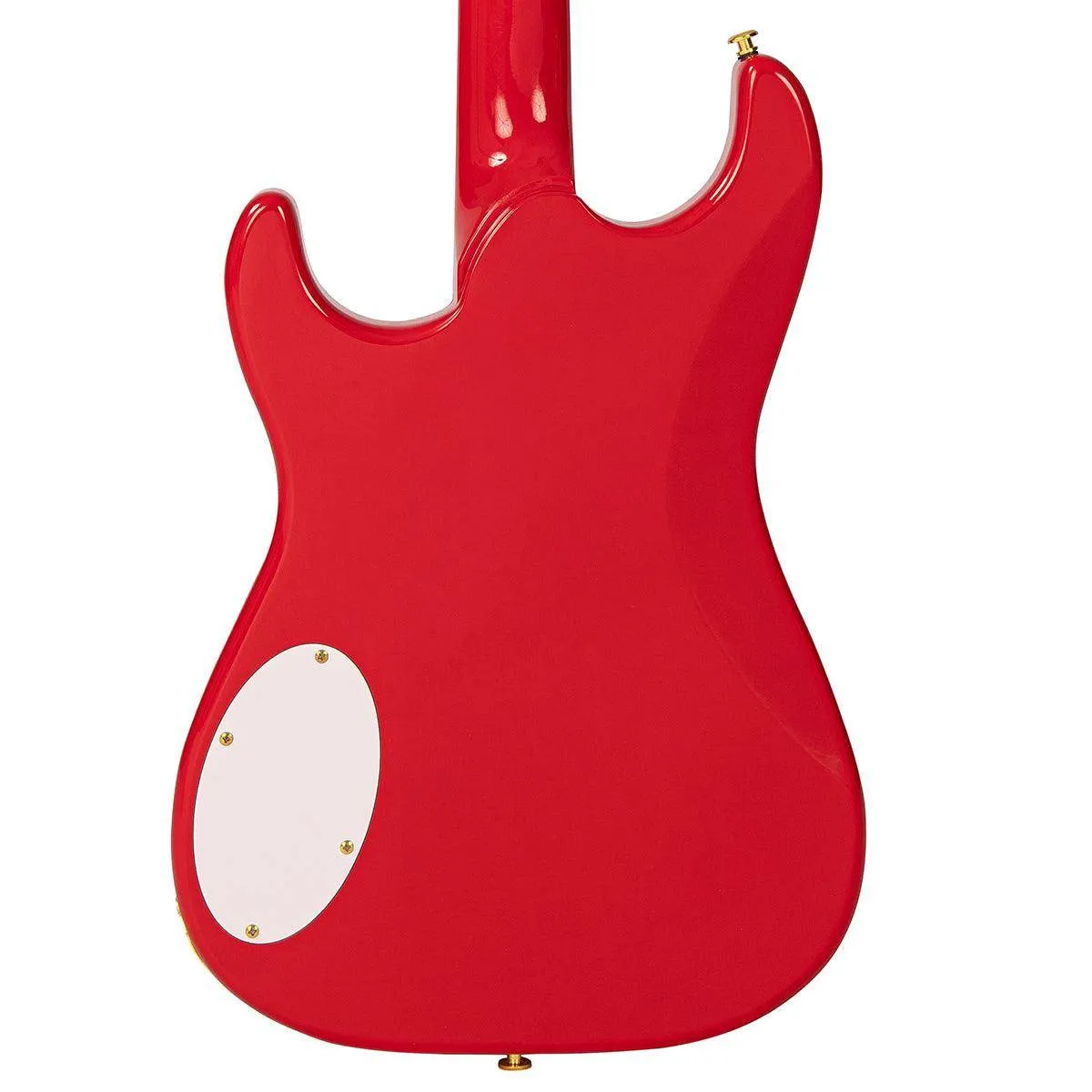 Joe Doe 'Gas Jockey' Electric Guitar by Vintage ~ Gas Pump Red with Case