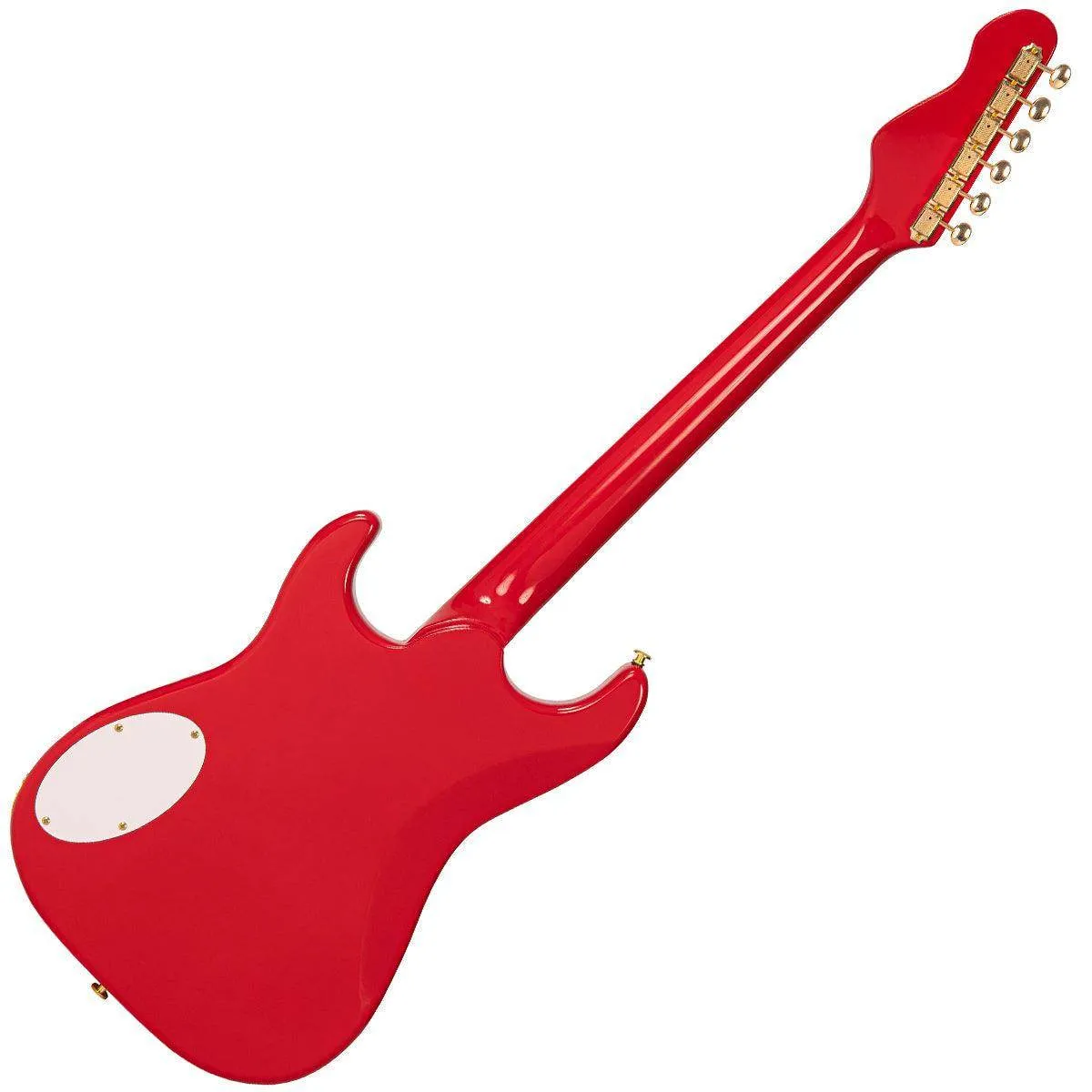 Joe Doe 'Gas Jockey' Electric Guitar by Vintage ~ Gas Pump Red with Case