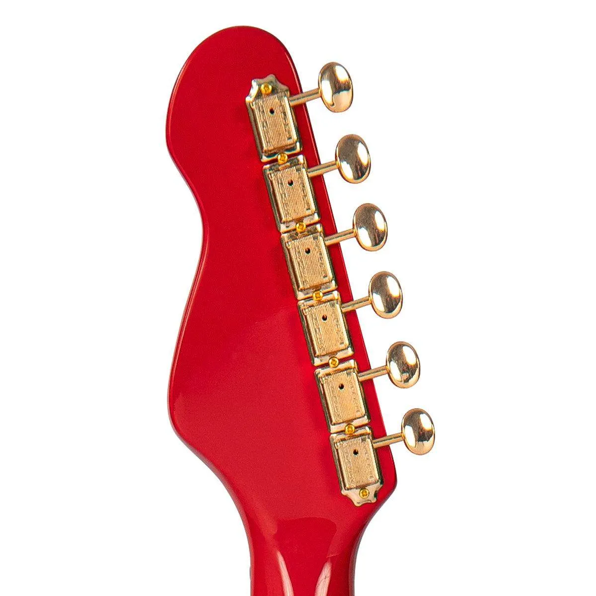 Joe Doe 'Gas Jockey' Electric Guitar by Vintage ~ Gas Pump Red with Case
