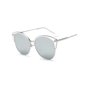 Joy-Ride Transparent Rims Butterfly Sunglasses - Transparent