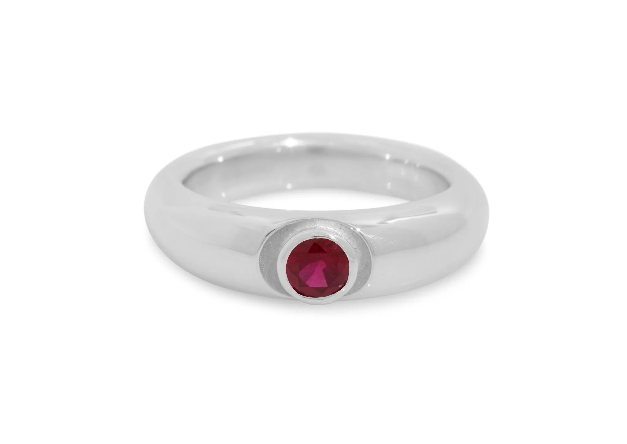 JW74 Gemstone Ring, Sterling Silver