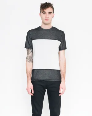 Kass Fabric Blocked Tee