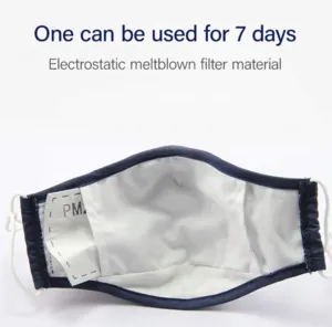 Kutehealth Animal Printed Custom Face Covering with PM2.5 Active Carbon Filters
