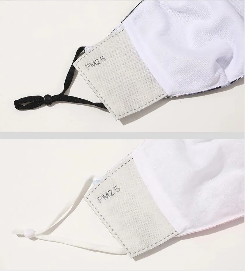 Kutehealth Animal Printed Custom Face Covering with PM2.5 Active Carbon Filters