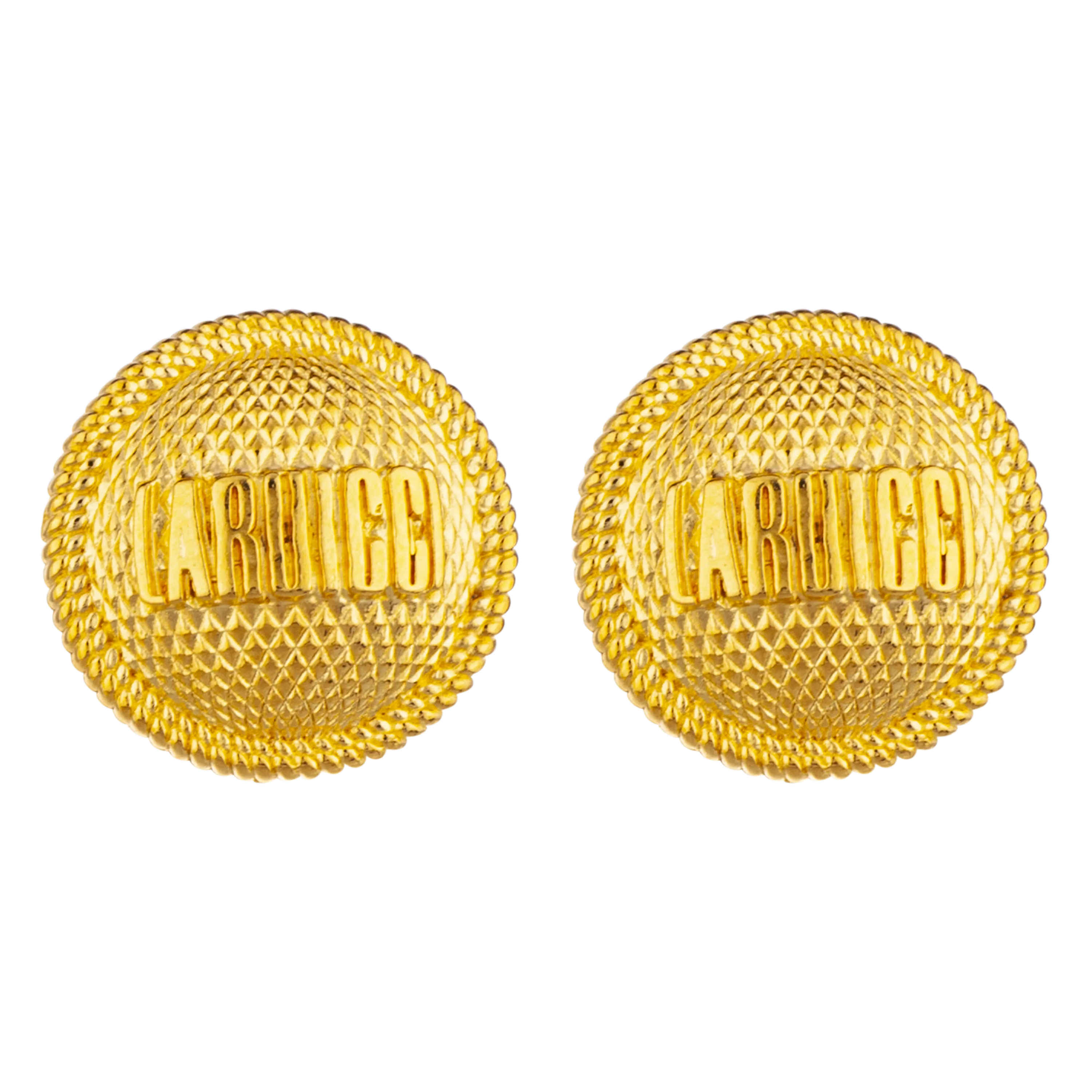 LARUICCI BUCKLE EARRINGS