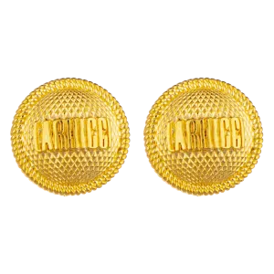 LARUICCI BUCKLE EARRINGS