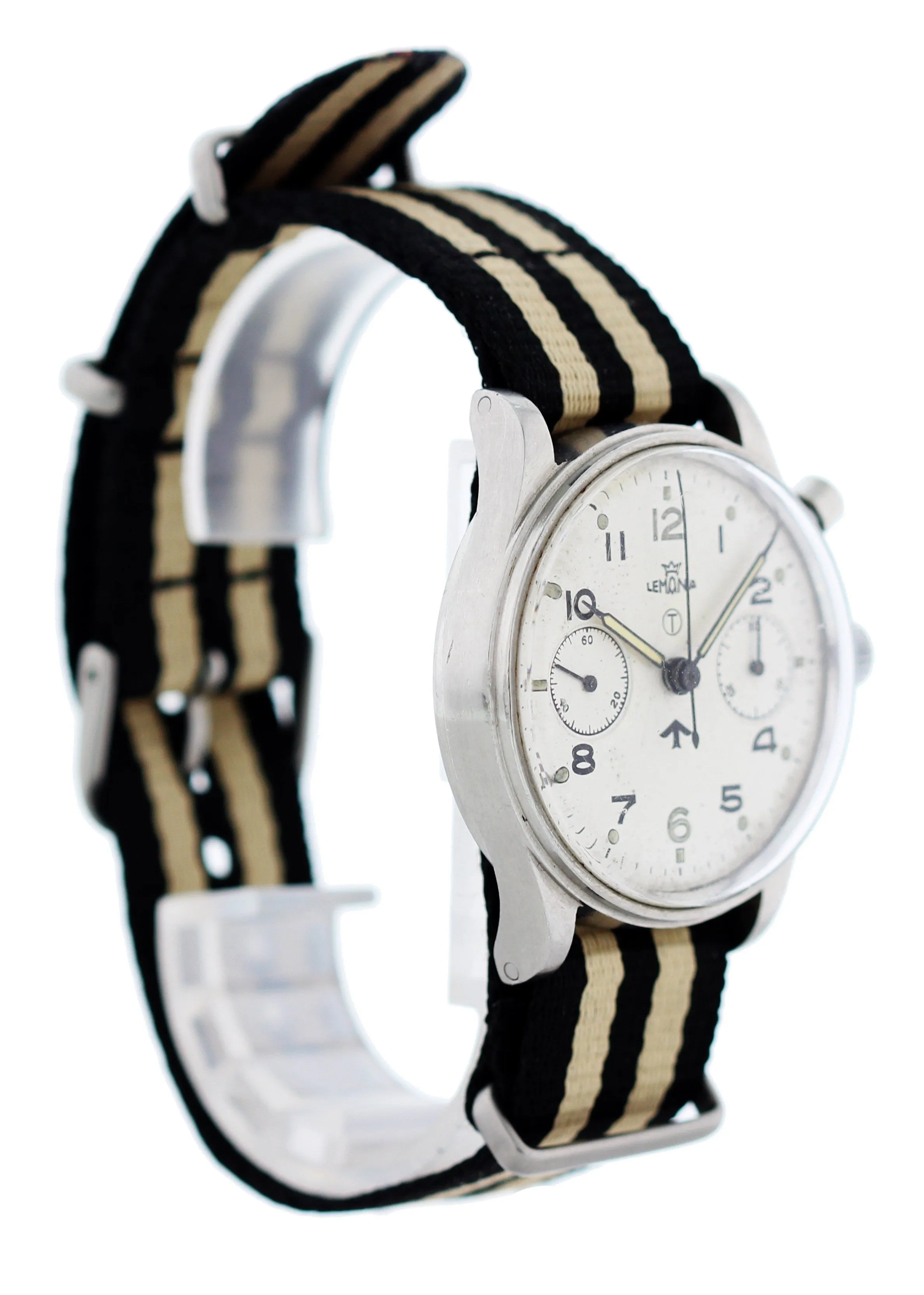 Lemania Series I Fleet Air Chronograph Vintage Watch A.M/6B/551