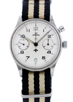 Lemania Series I Fleet Air Chronograph Vintage Watch A.M/6B/551