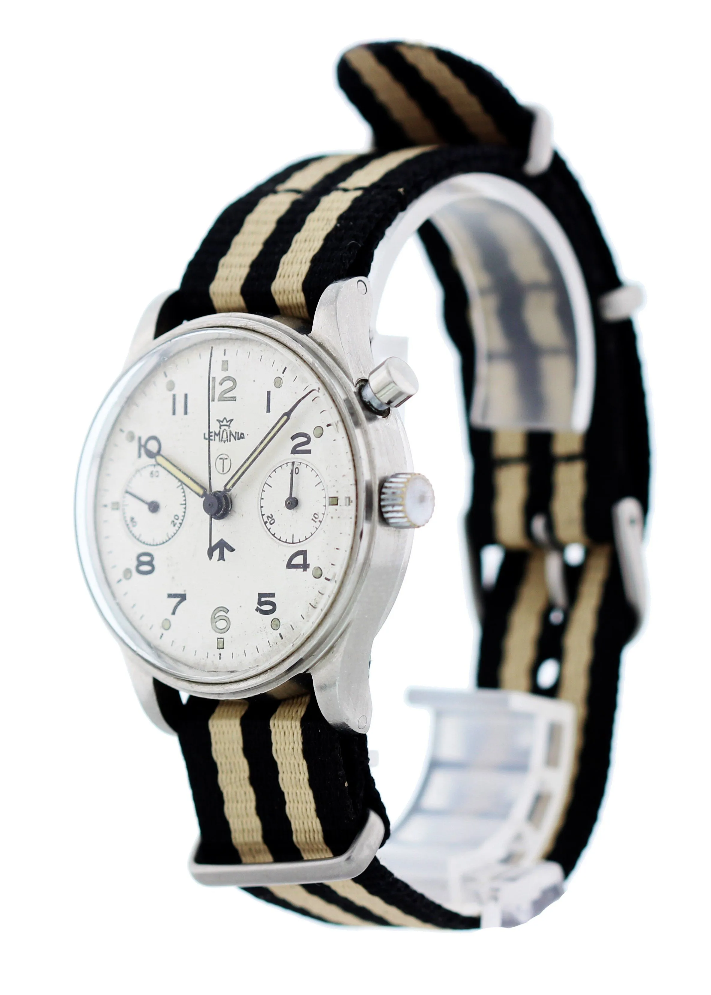 Lemania Series I Fleet Air Chronograph Vintage Watch A.M/6B/551