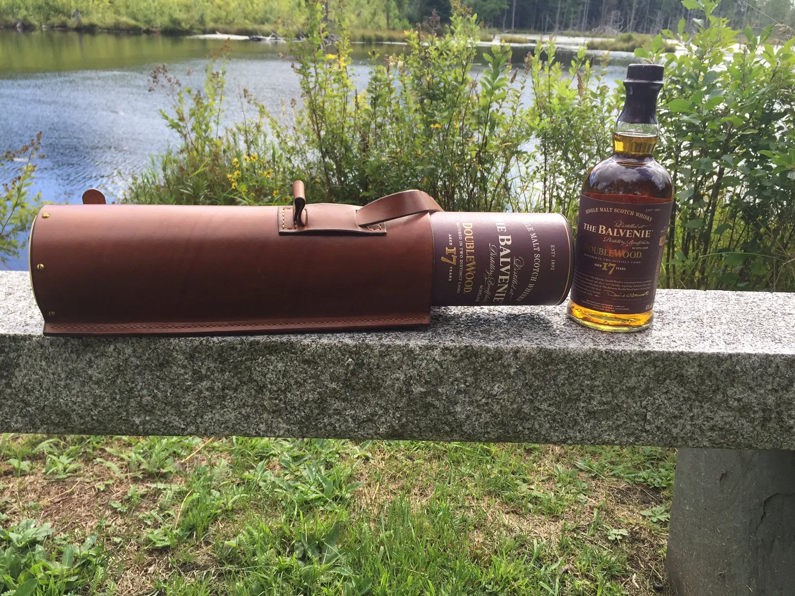 LTS Caspian Leather Bottle Holder