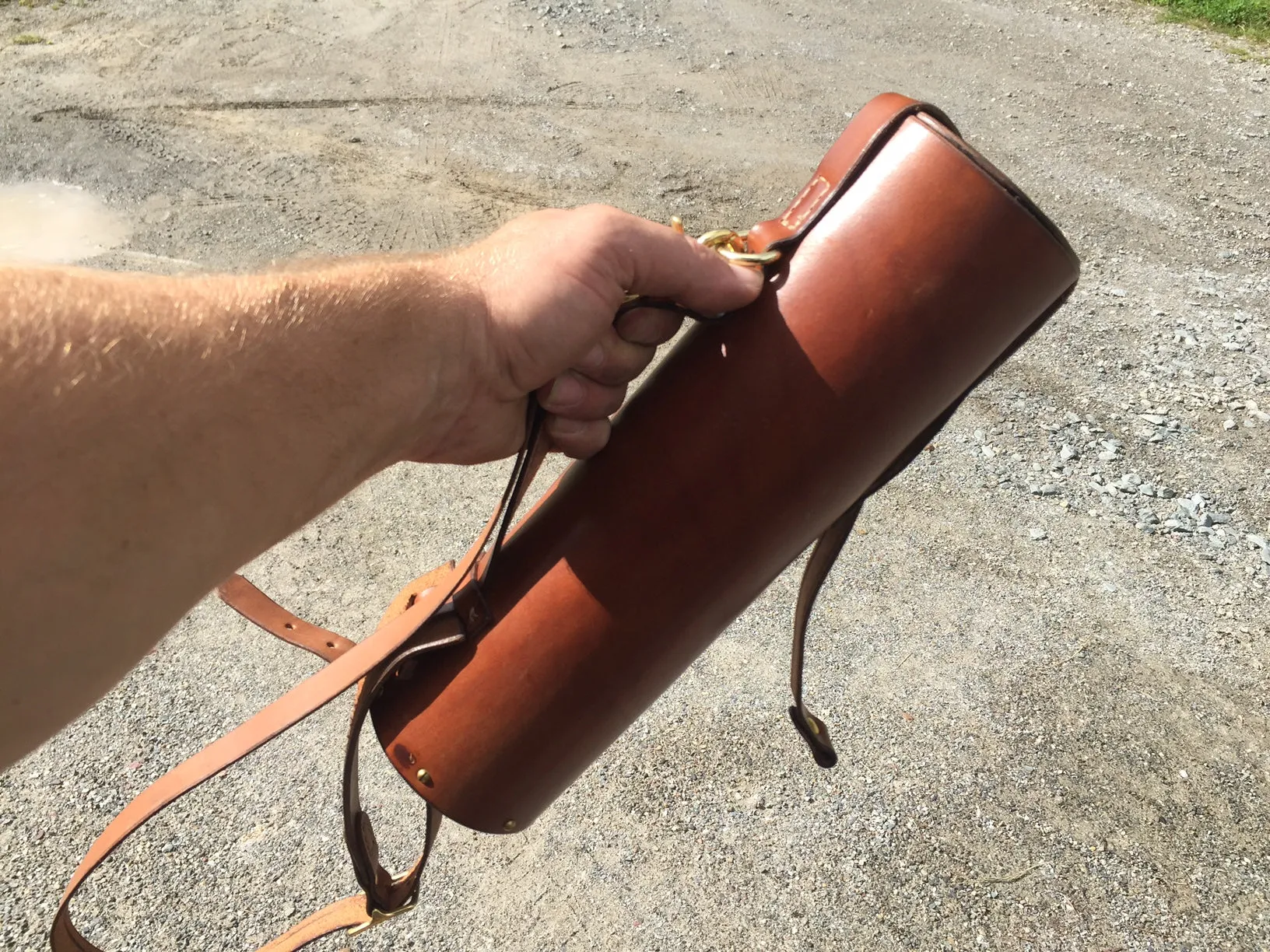 LTS Caspian Leather Bottle Holder
