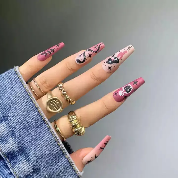 luxury false nails
