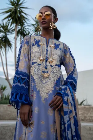 M221-010B-CI | Sana Safinaz Muzlin Spring Collection 2022 Vol 1  | Unstitched Printed Lawn Suits