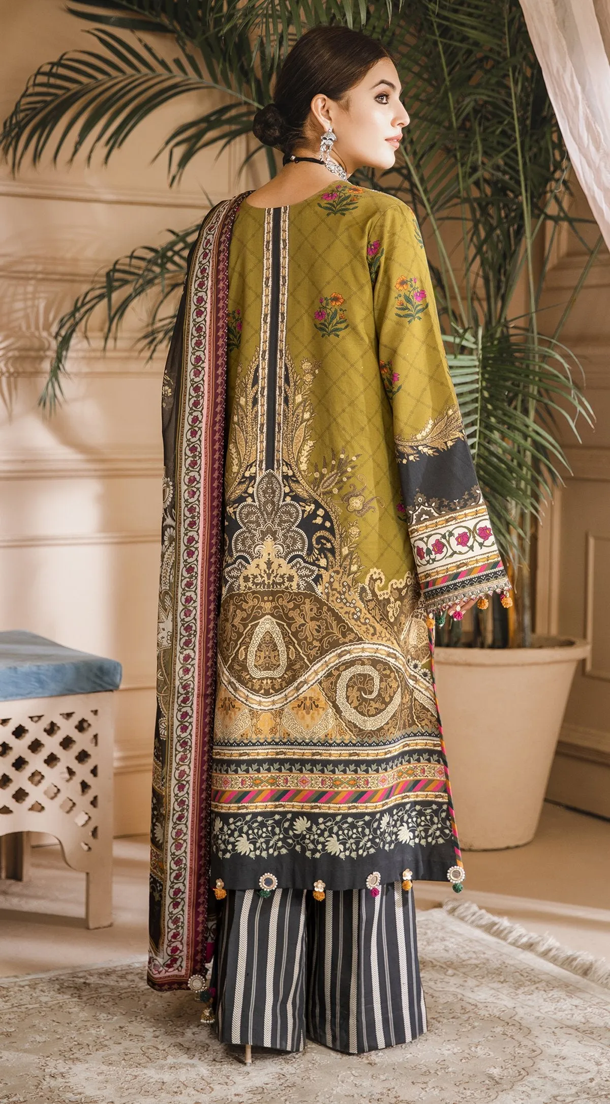 MARIANA | Anaya Noor Bano Cambric Collection '21 | Unstitched Embroidered Cambric Suits