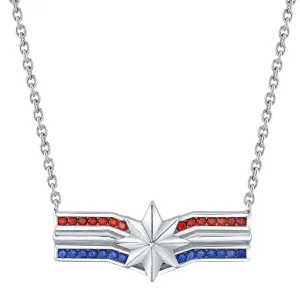 Marvel X RockLove MARVEL STUDIOS CAPTAIN MARVEL Crystal Star Necklace