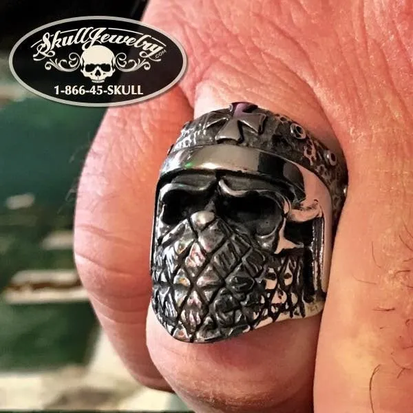 'Masked Crusader' Skull Ring (#621)