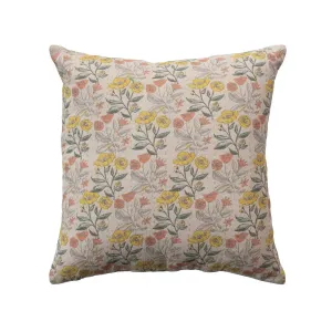 Meadow Charm Chambray Pillow