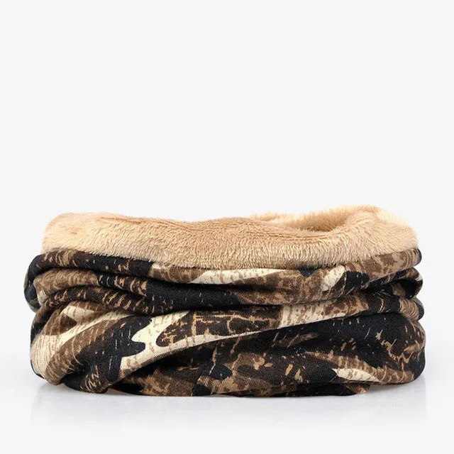 Men's Fashion 2 in 1 Scarf/Beanie Hat