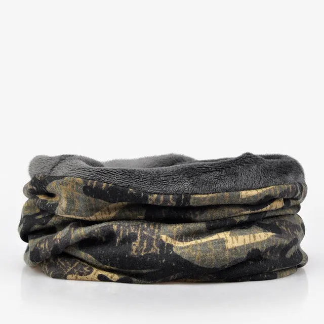 Men's Fashion 2 in 1 Scarf/Beanie Hat