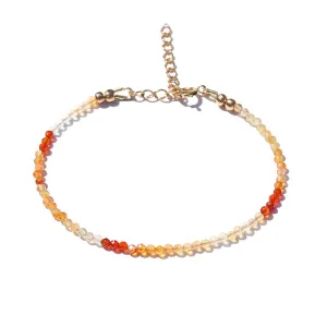 Mexican Fire Opal Luxury Bracelet