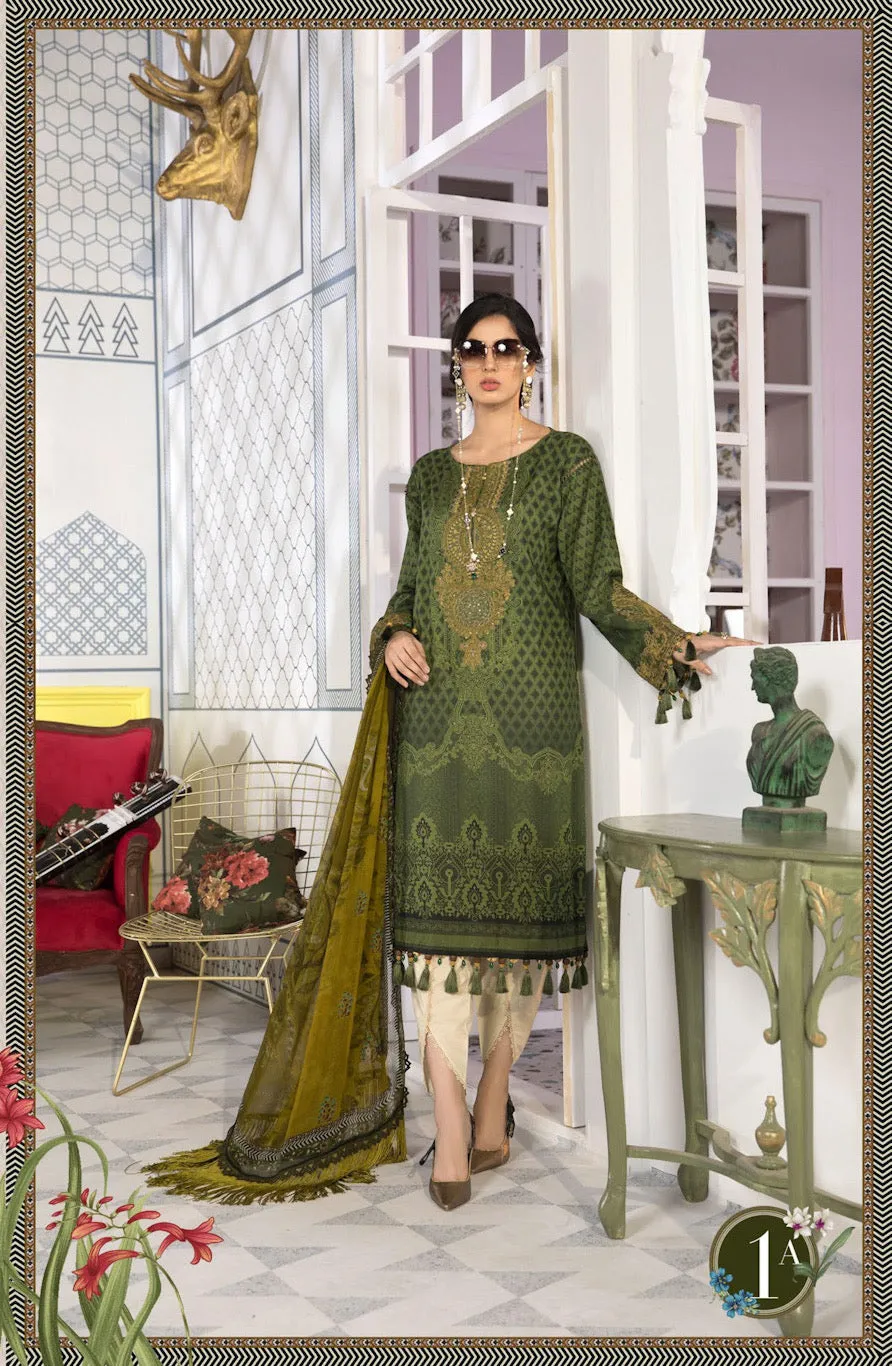 MPT-1101-B | Maria B Mprints Unstitched Eid Collection 2021 Vol-2