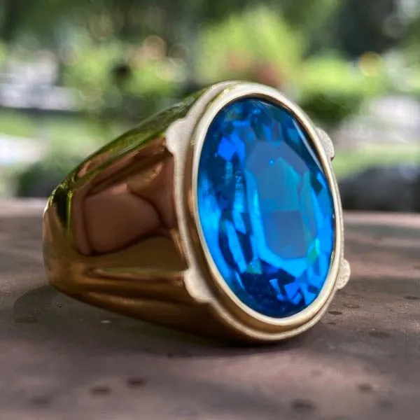 My Blue Moon Turns To Gold Again - Ring (c244)