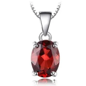 Natural Garnet Necklace