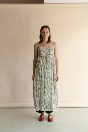 New All Season Dress Cotton Silk Maci Polka-R.B.-Fashion Edit Runaway Bicycle