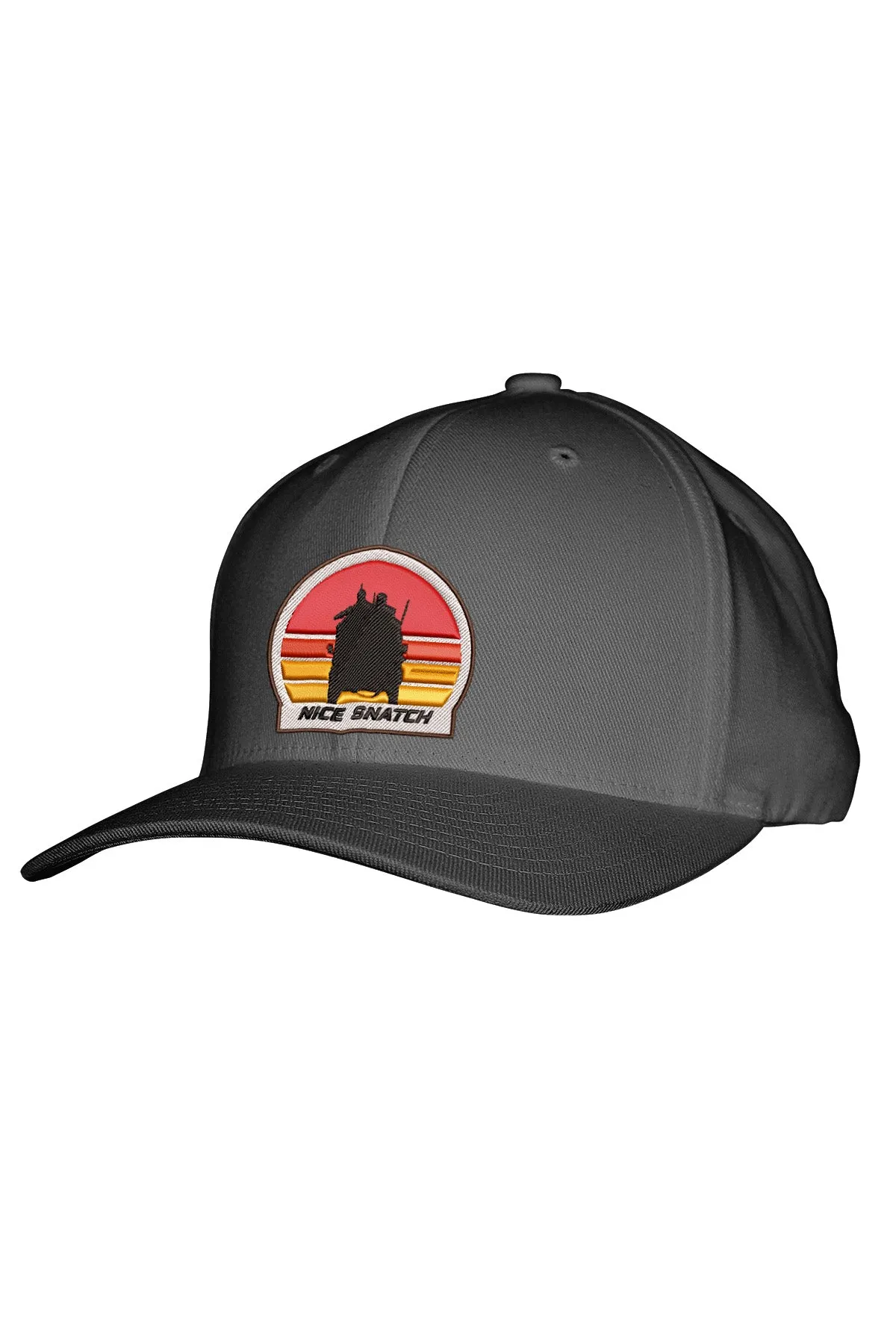 NICE SNATCH STITCH-STYLE™️ FABRIC BACK SNAPBACK