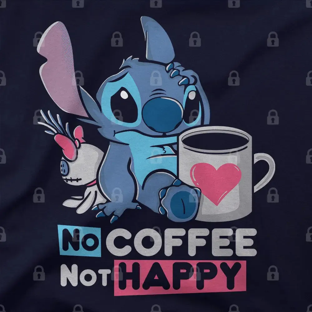 No Coffee Not Happy T-Shirt