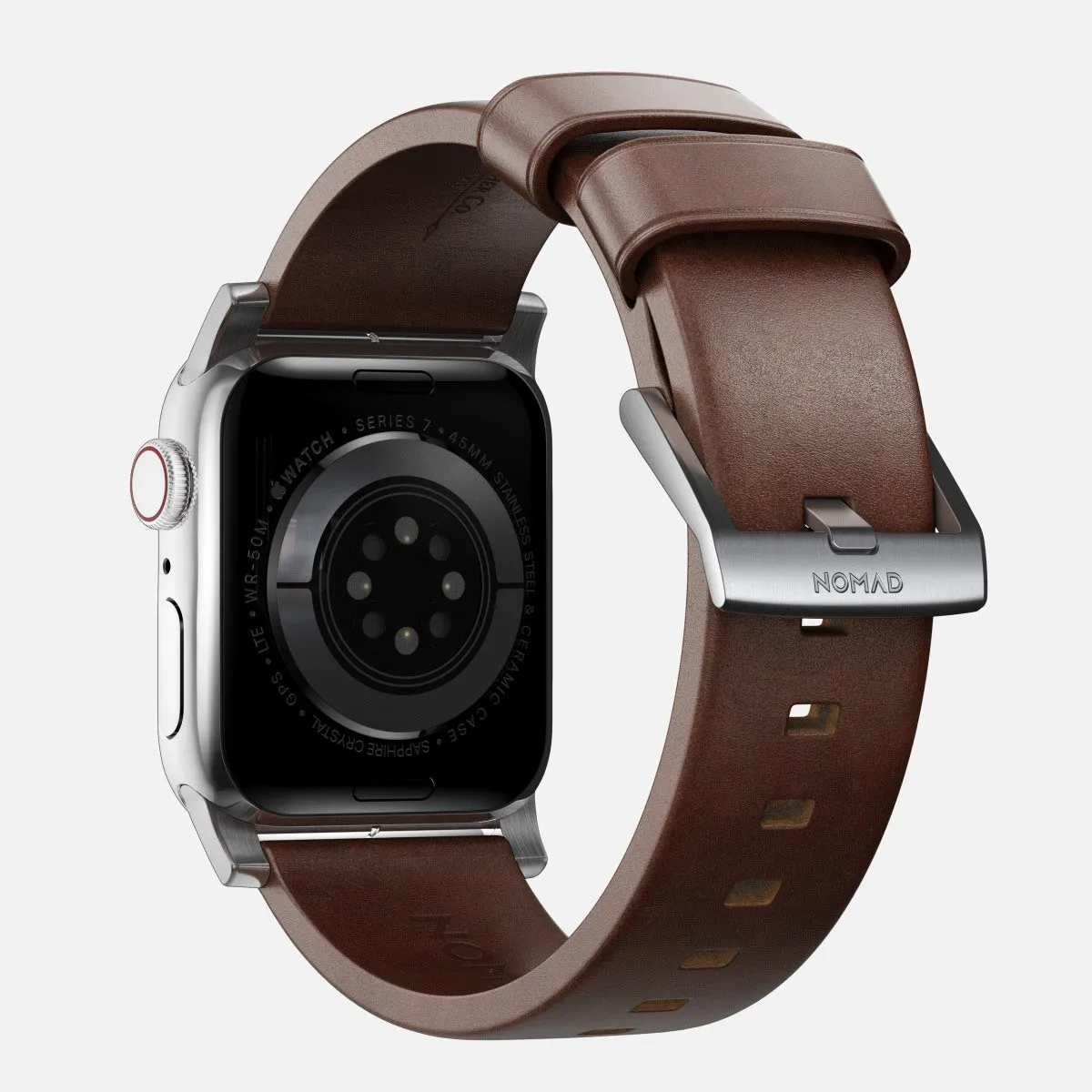 Nomad Modern Leather Apple Watch Band 44/45/49mm