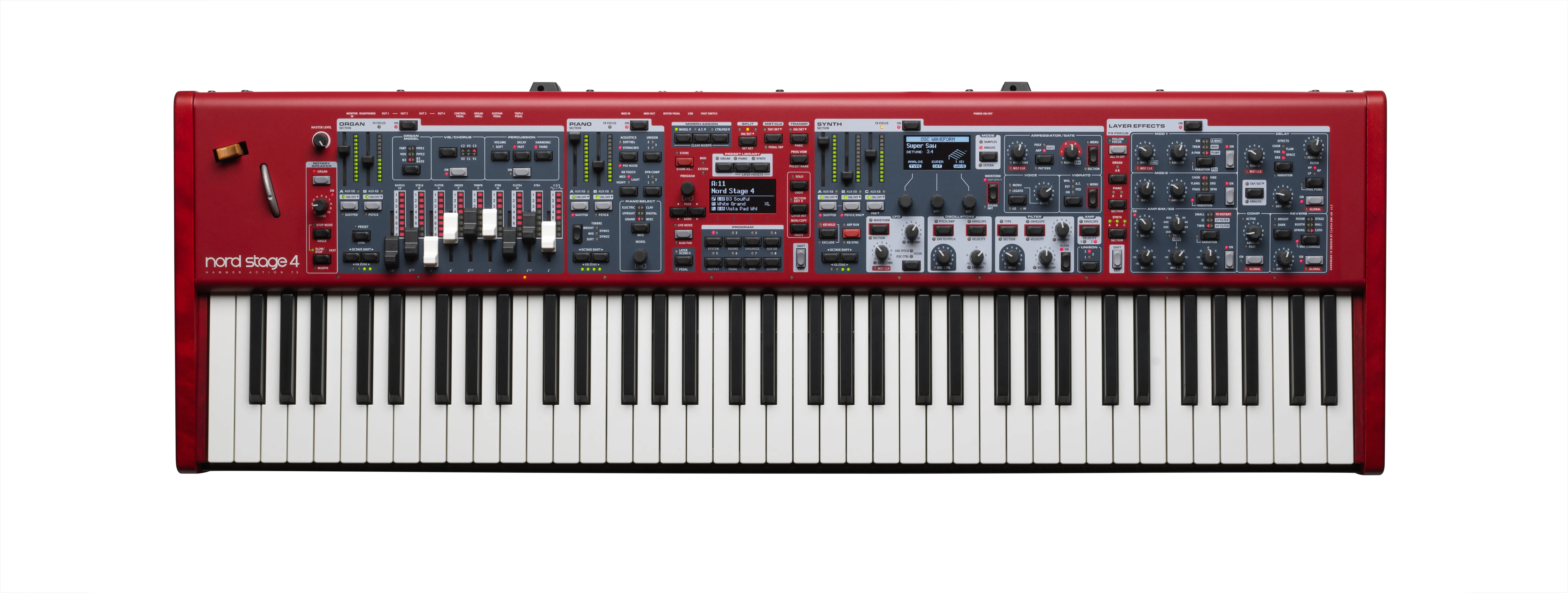 Nord Stage 4 73 Note Digital Piano