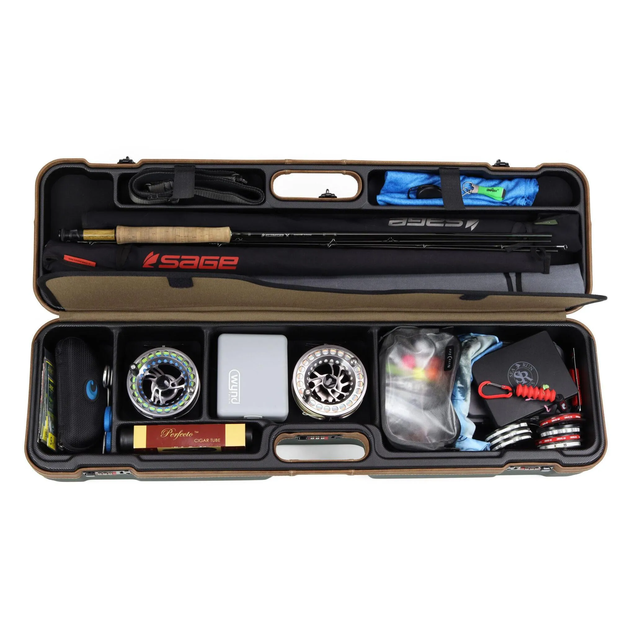Norfork Classic Expedition Fly Fishing Rod and Reel Travel Case 16201LXP/F/6721