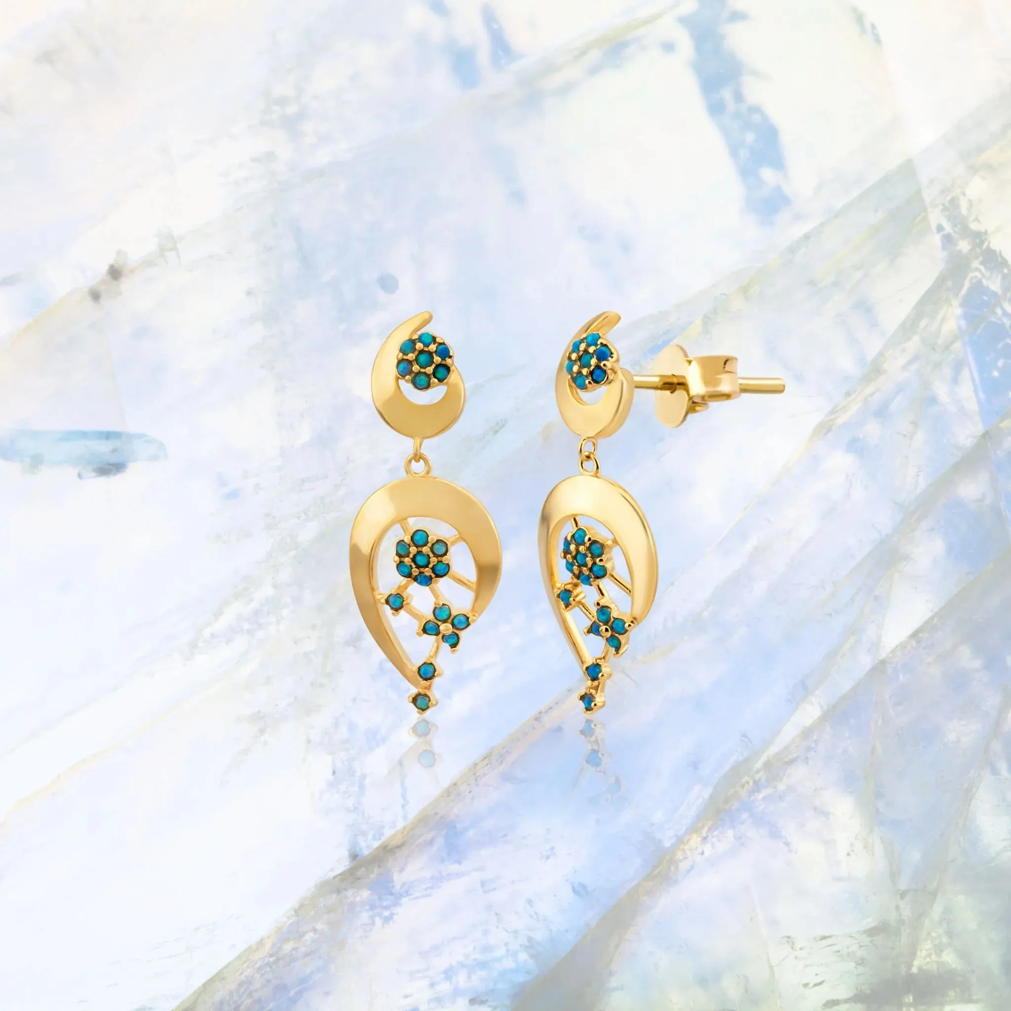 Opal Wind Earrings