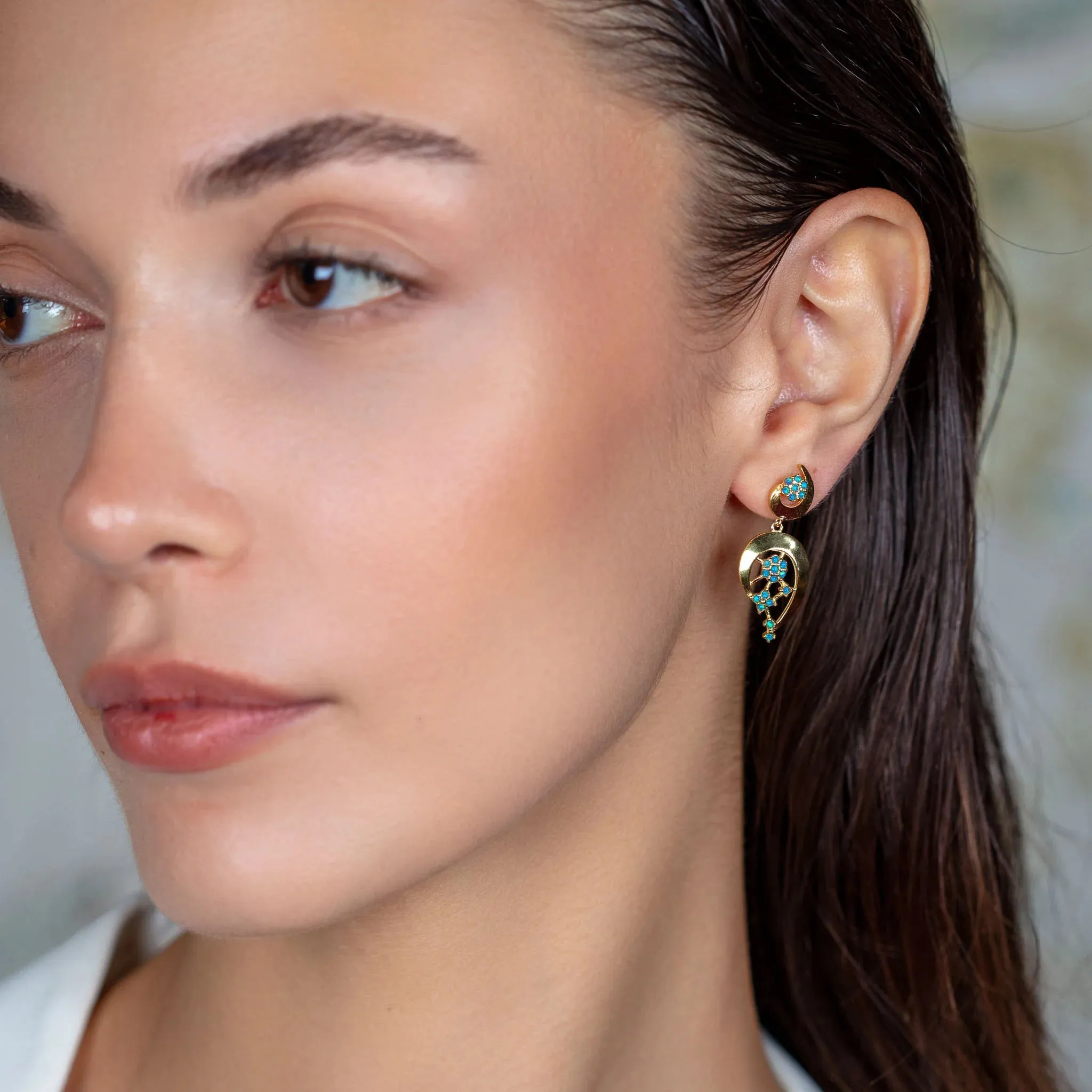 Opal Wind Earrings
