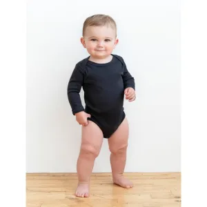 Organic Short Sleeve Onesie in Black