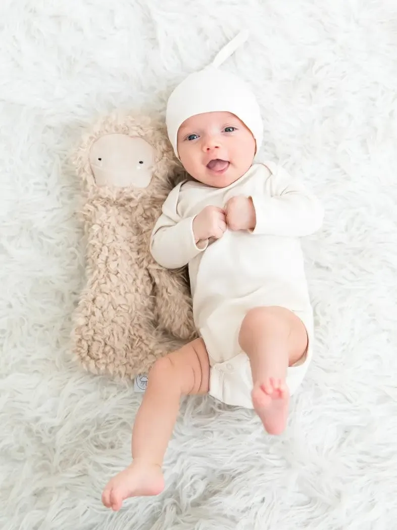 Organic Short Sleeve Onesie in Black