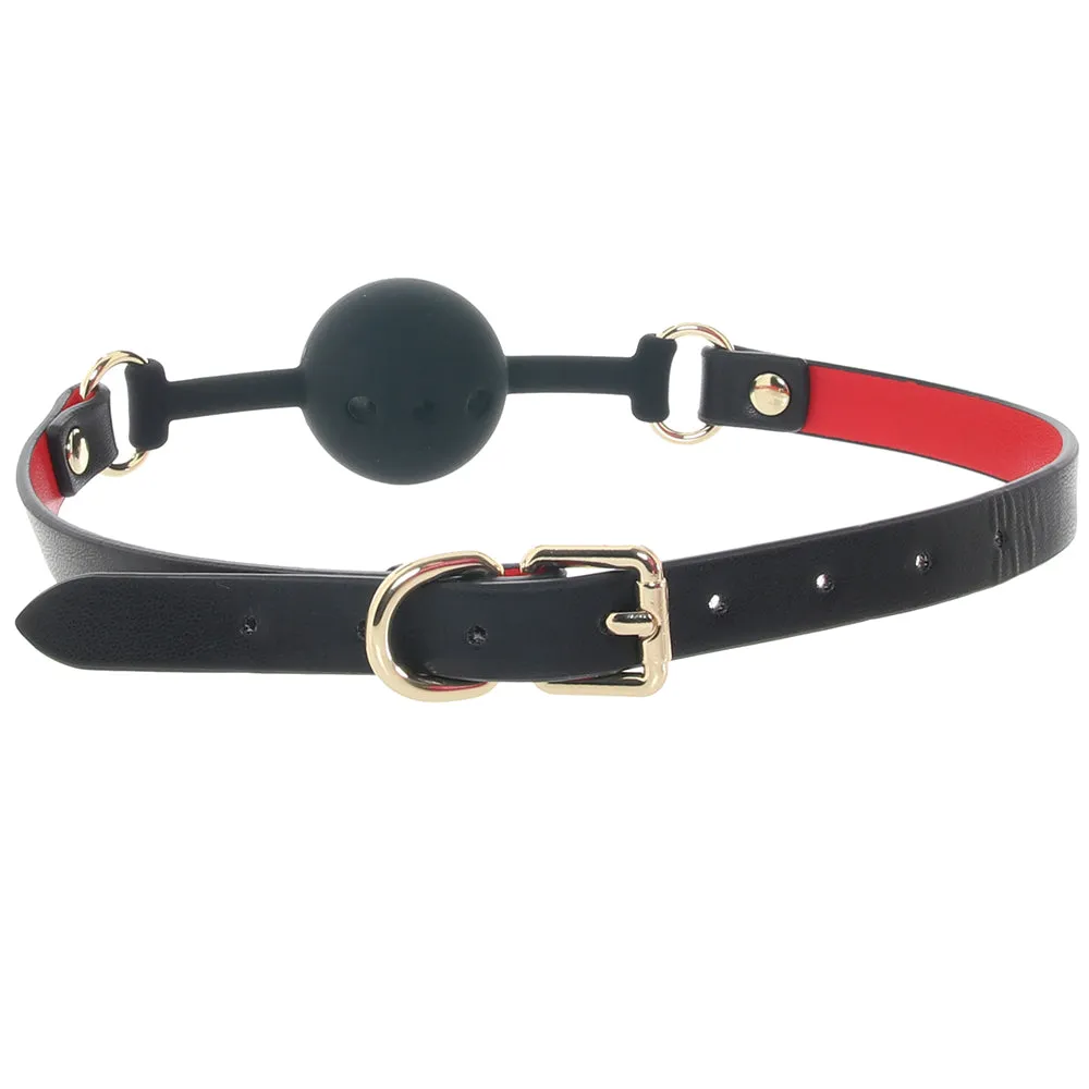 Ouch! Milan Collection Silicone Ball Gag