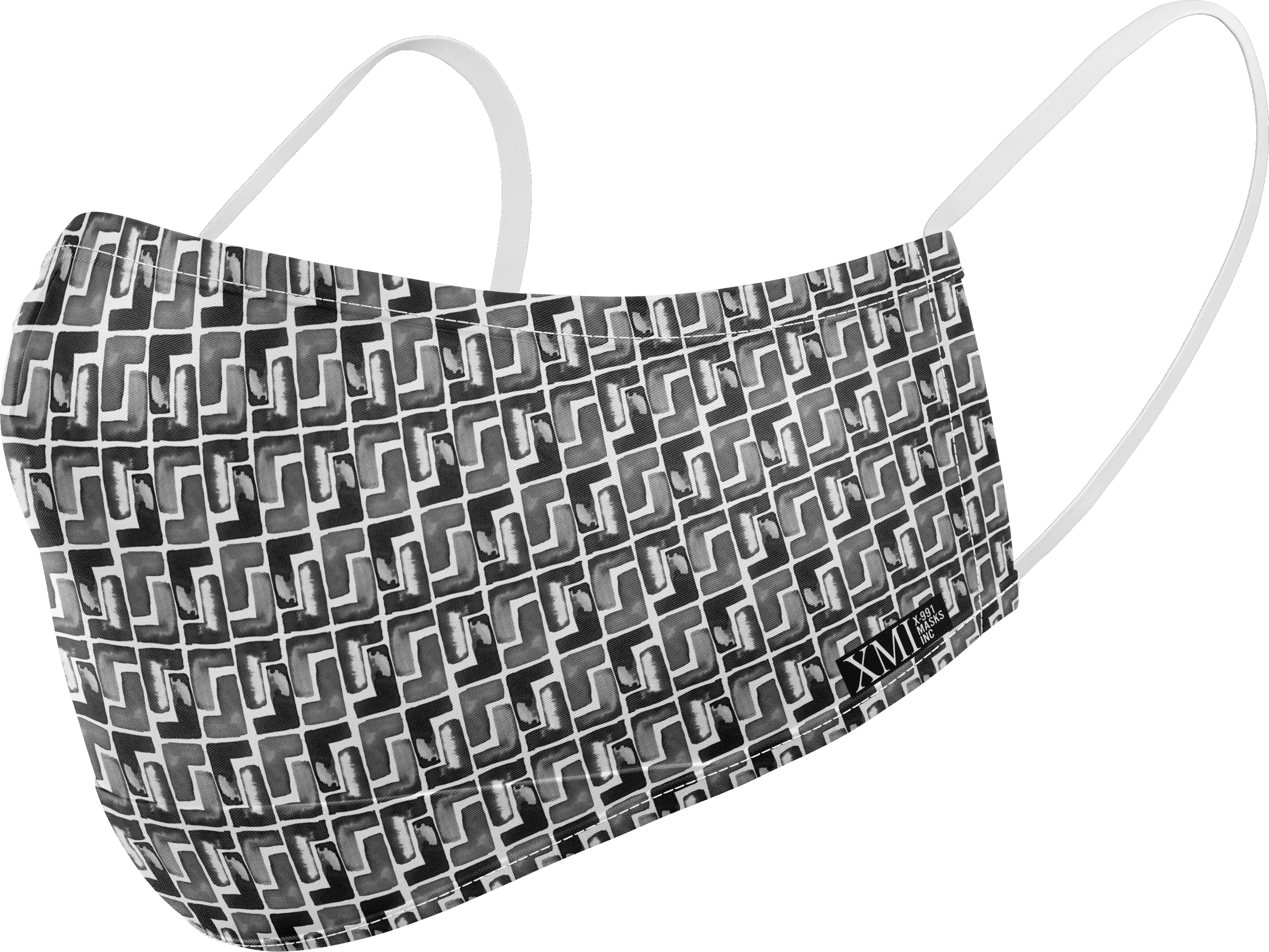 Painted Squares printed mask
