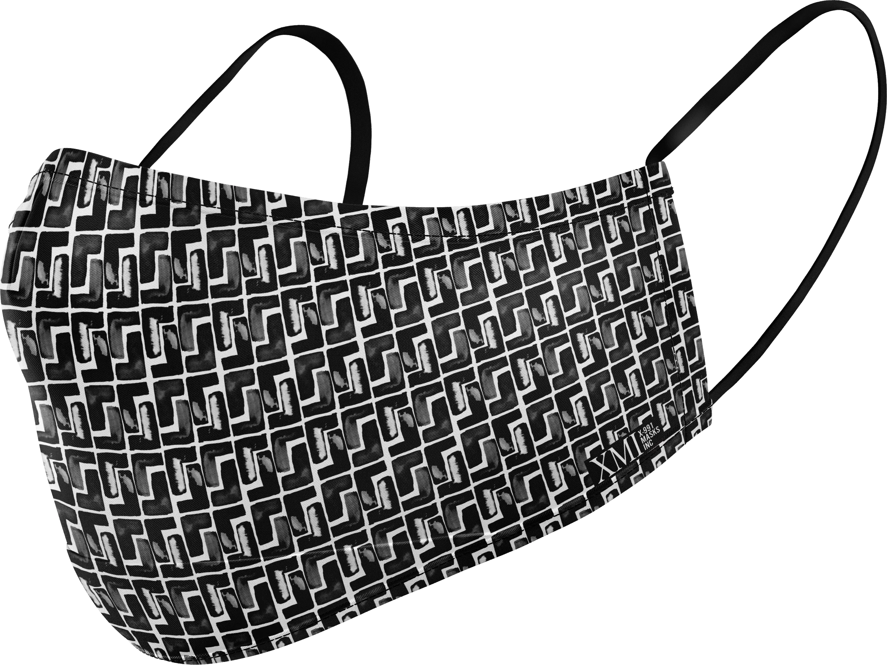 Painted Squares printed mask