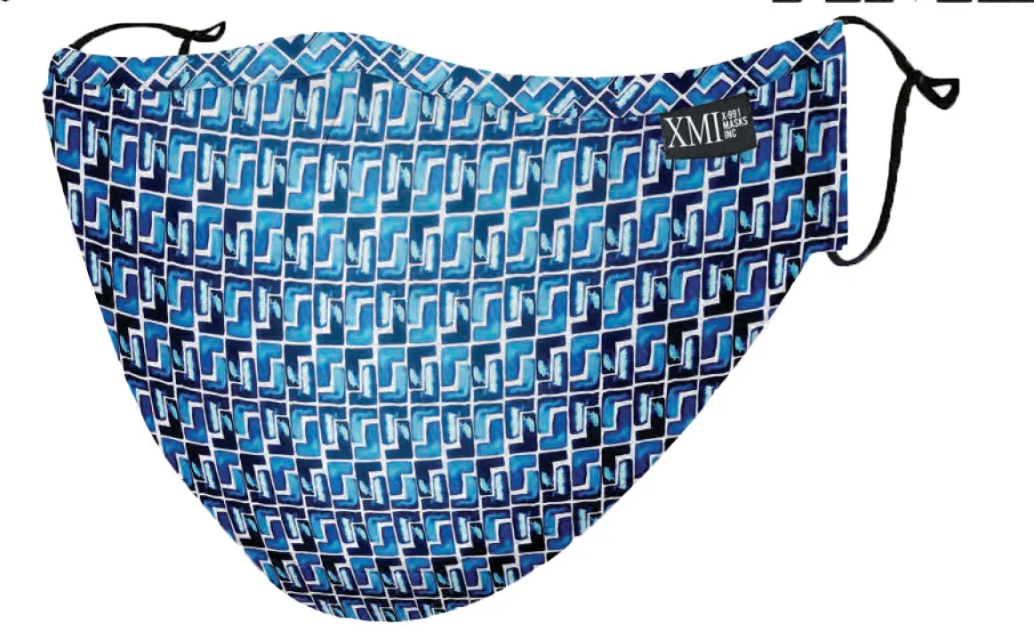 Painted Squares printed mask