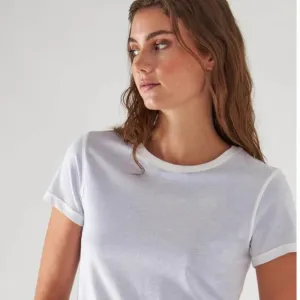 Patrick Assaraf Reverse Spray Lightweight Pima Cotton T-shirt