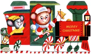 PDXC24228a -- Christmas Animal Train